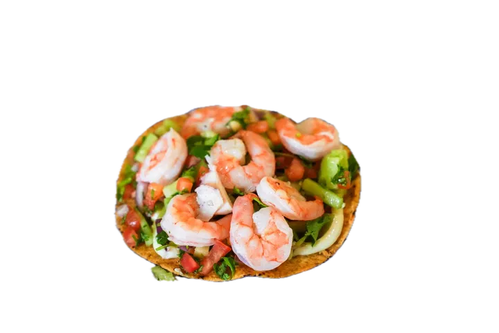 Tostada Camaron Entero